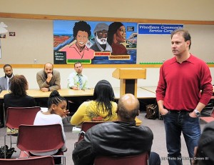 Chuck Krugel Speaking @ Chicago's Woodlawn CSC 2009 Law Day