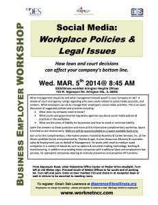 3/5/14 Krugel's Social Media & Law Presentation