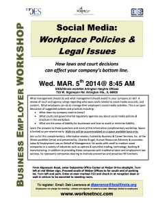 3/5/14 Krugel's Social Media & Law Presentation